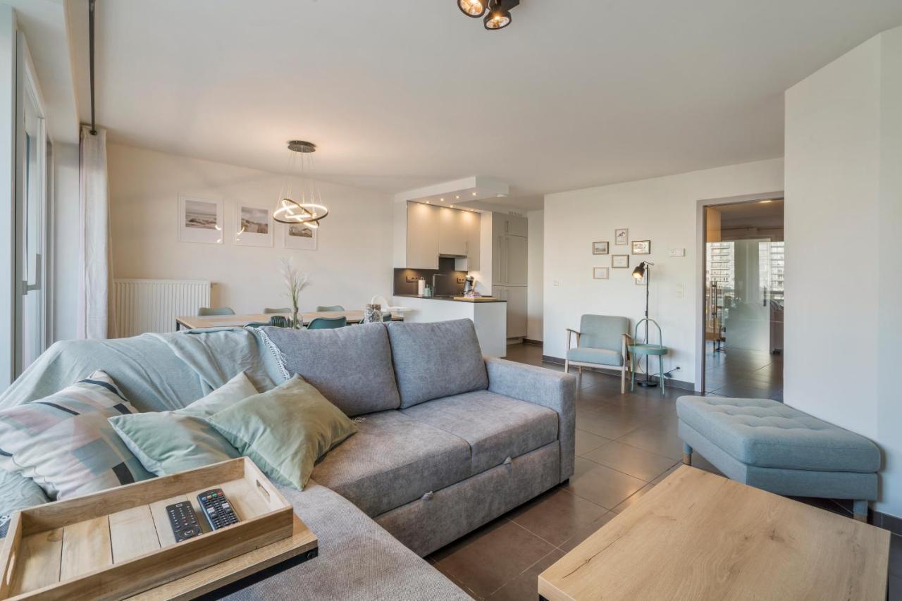 Modern App 6P Met Topligging - Aan Strand & Haven Blankenberge Exteriör bild